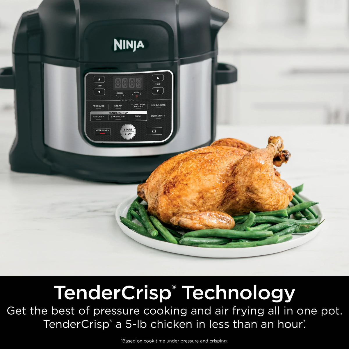 2026 NewNinja Foodi 10-in-1 Multi-Cooker, 6.5 Quart, Pressure Cooker & Air Fryer, Stainless Steel, OS300