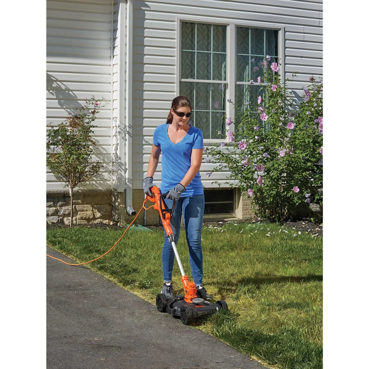 2026 NewBLACK+DECKER 3-In-1 Electric Walk-Behind Mower, Trimmer, Edger, (BESTA512CM)