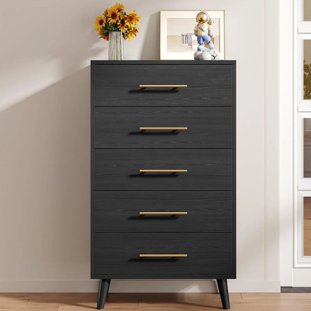 2026 NewLofka King Bedroom Furniture Set - Includes One King Bed Frame, Two Nightstands and 2 Dressers for Modern Home Decor