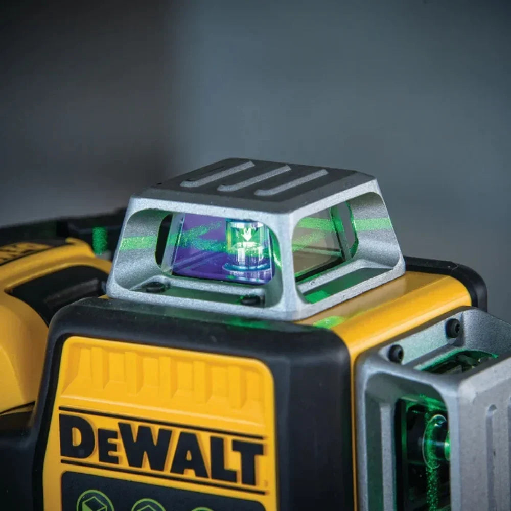 2026 NewDeWalt DW089LG 12V Max Laser Level, 3-Way 360 Green Degrees Professional Architectural Laser, Rotary and Linear Laser Levels. for Laser for Home Renovation Layout or Architectural Design