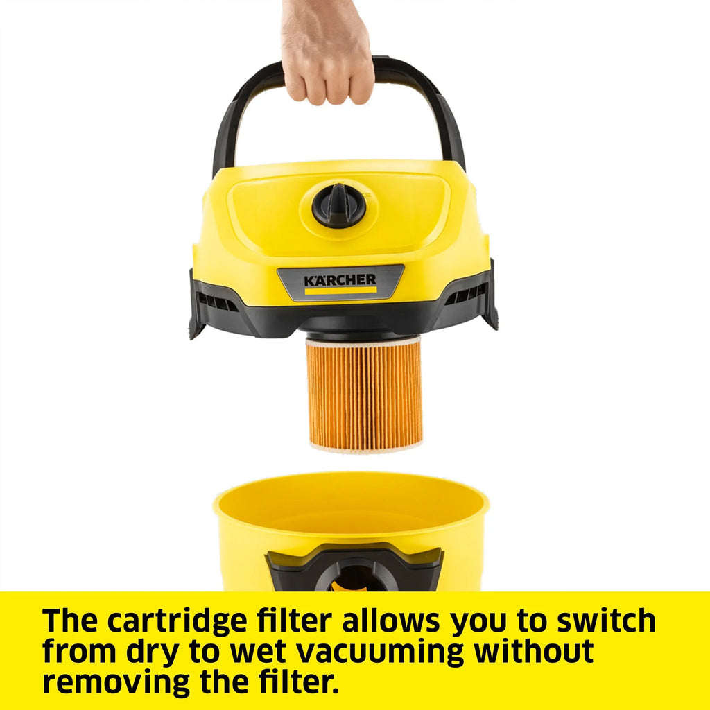2026 NewKarcher Shop Vacuum, WD3, Wet and Dry Vac, Multi-Purpose - 4.5 Gallon