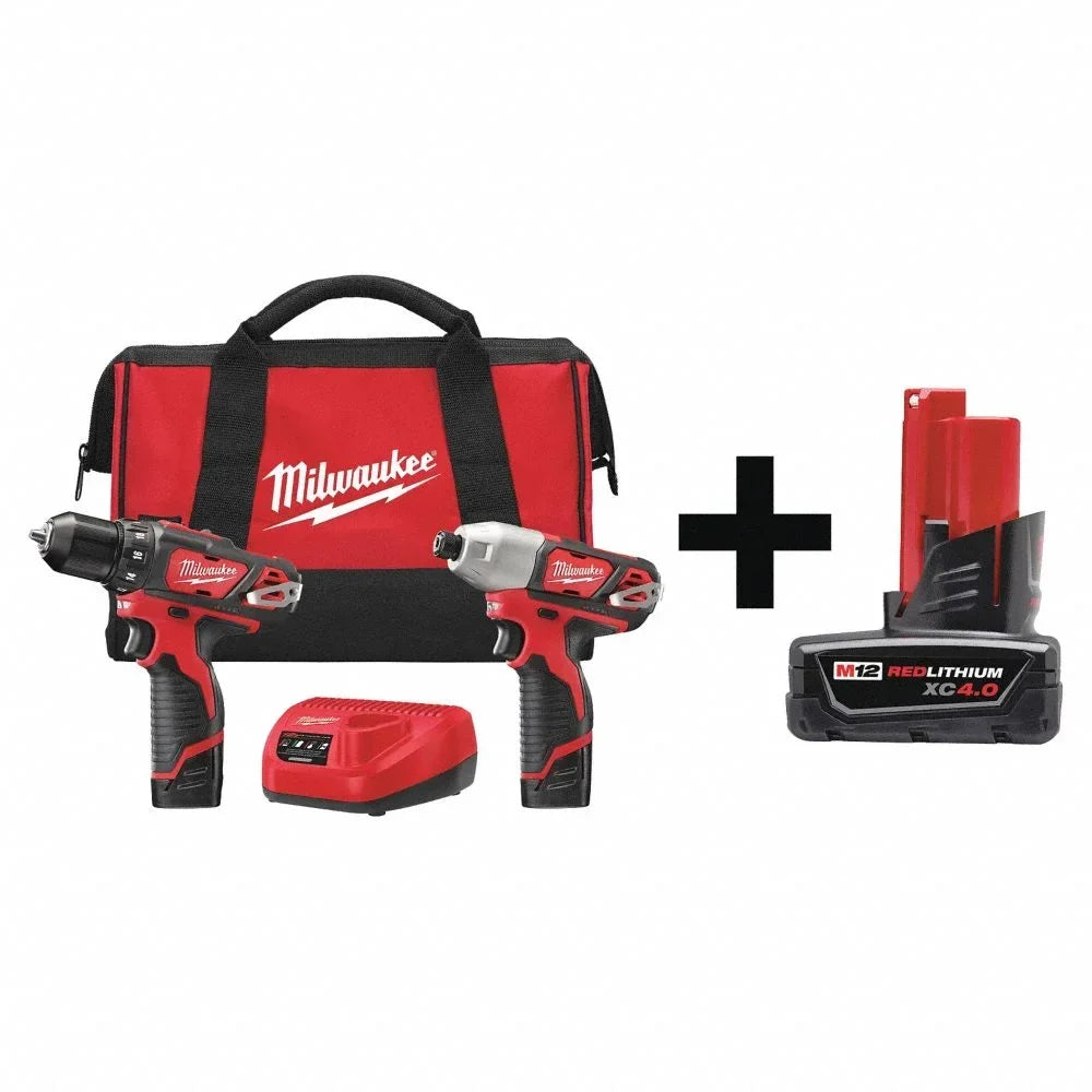 2026 NewMilwaukee 2494-22 Kit with Free M12 2.0Ah Compact Battery
