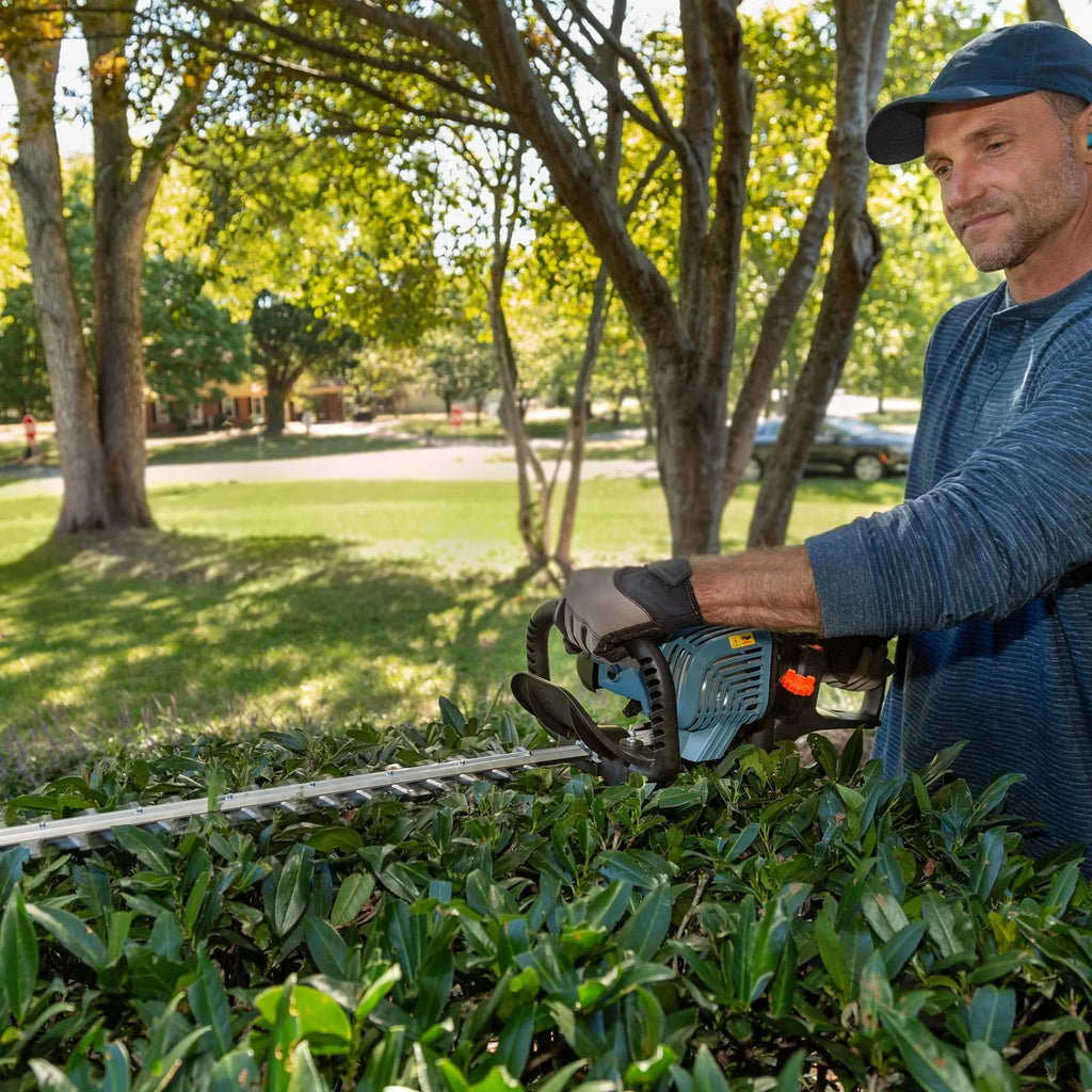 2026 NewSENIX 26.5 cc 4 Cycle Gas Powered Hedge Trimmer, Dual Action Blades, HT4QL-L
