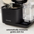 2026 NewKitchenAid Grain and Rice Cooker 8 Cup with Automatically Sensing Integrated Scale + Water Tank, KGC3155BM
