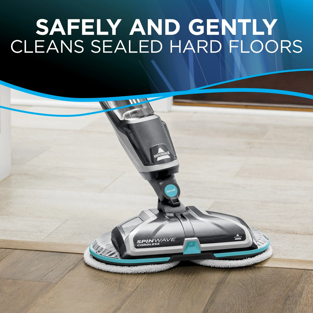 2026 NewBISSELL Spinwave Cordless Powered Hard Floor Spin Mop and Cleaner, 2315A