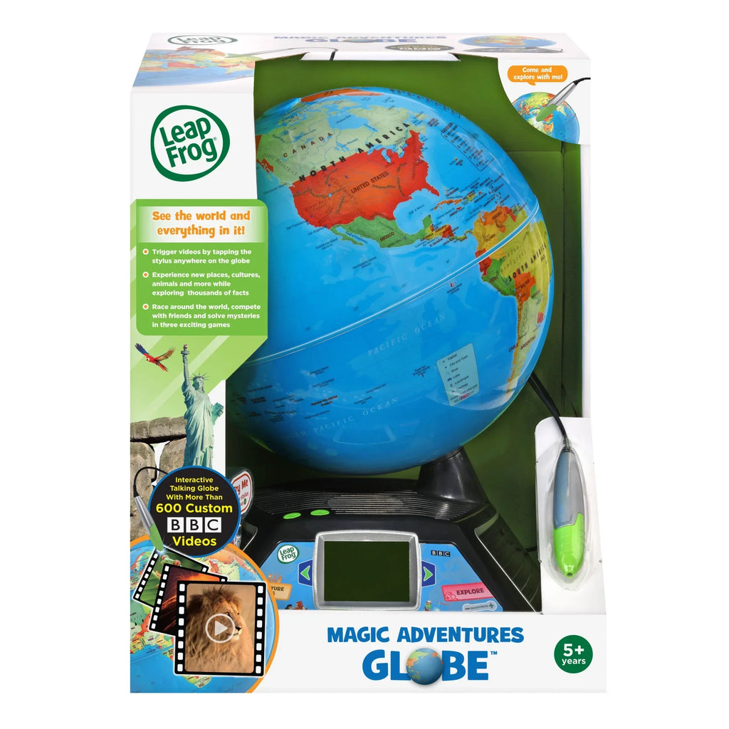 2026 NewLeapFrog Magic Adventures Globe with Accessories, Baby and Toddler Toys