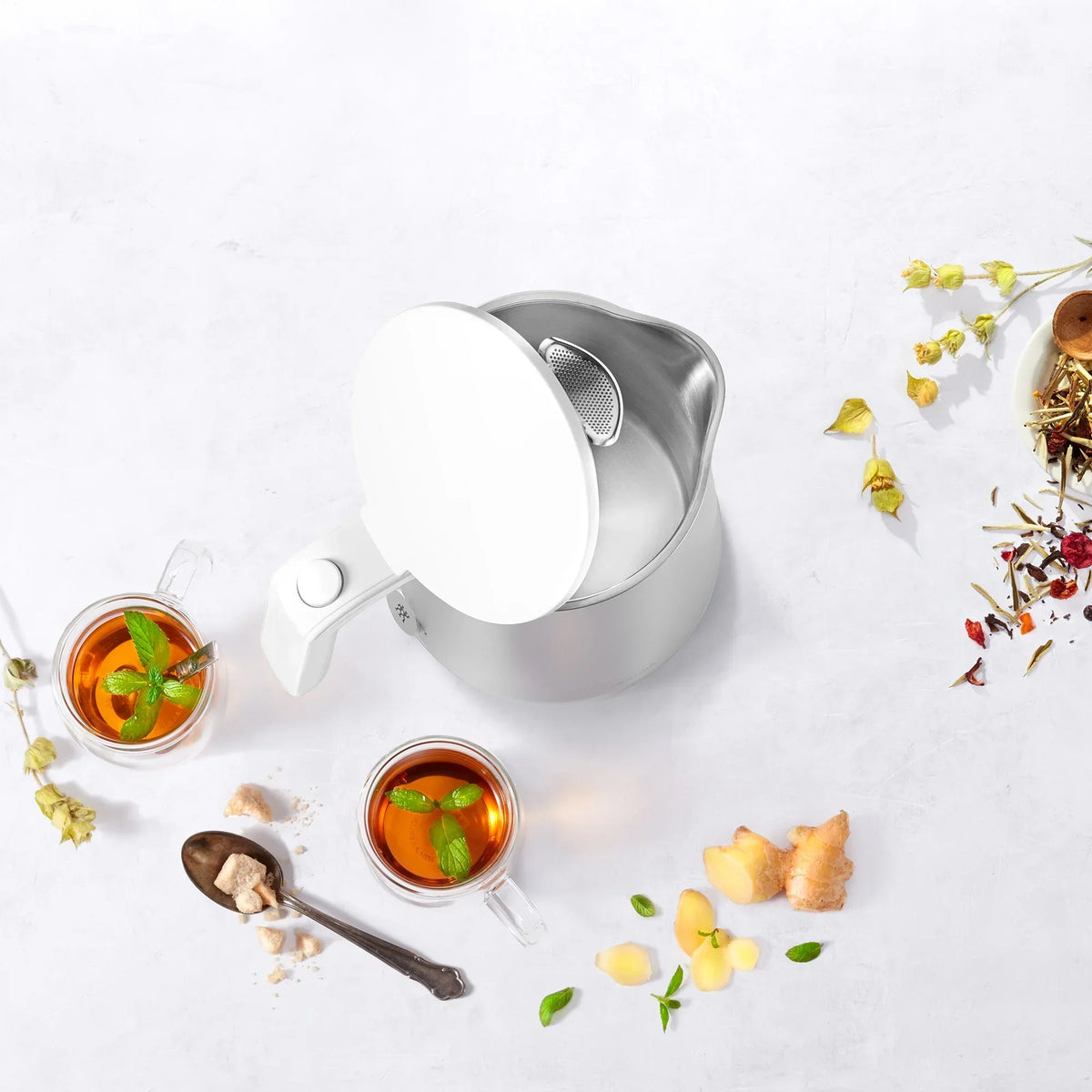 2026 NewZWILLING Enfinigy Cool Touch 1-Liter Electric Kettle, Cordless Tea Kettle & Hot Water - Black