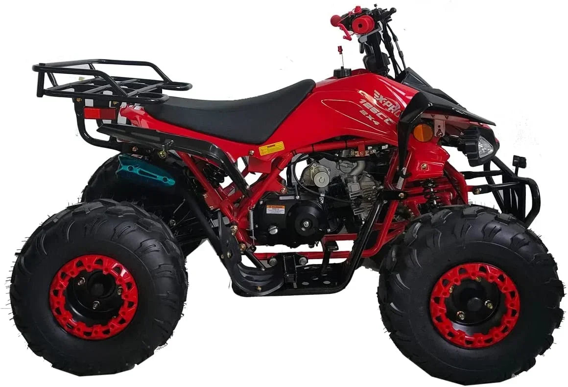 2026 NewX-Pro Brand New 125cc Gas ATV, Automatic Transmission w/Reverse Remote Control Big 19"/18" Tires