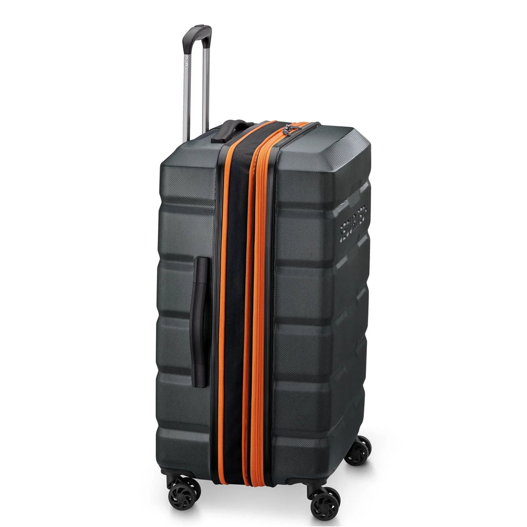 2026 NewSecuritech by Delsey, Citadel 31" Large Checked Hardside Spinner Luggage Green