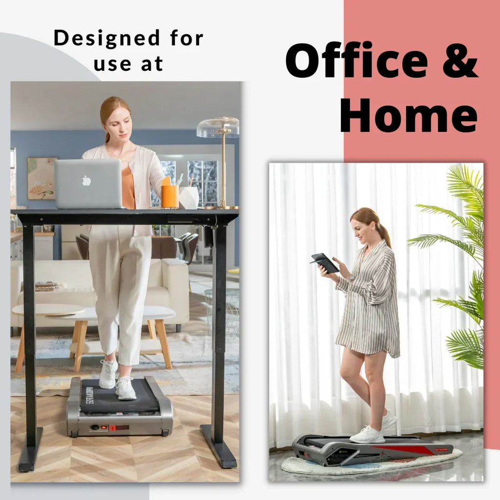 2026 NewEgofit Walker Pro Smallest Under Desk Electric Walking Treadmill for Home 2.0HP 5° Incline