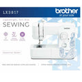 2026 NewBrother LX3817- Beginner Sewing Machine, 17 Stiches