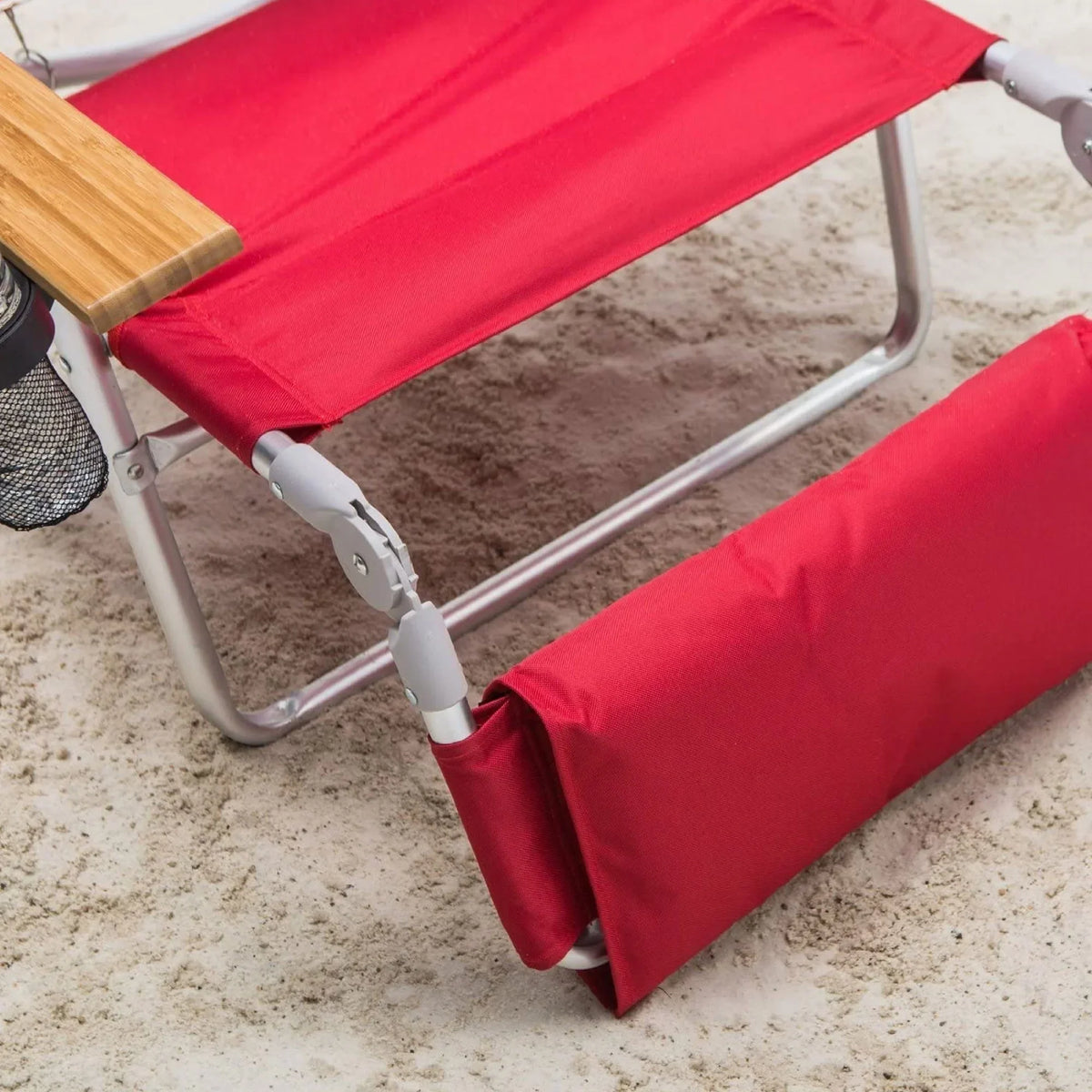2026 NewOstrich Deluxe 3N1 Lightweight Outdoor Beach Lounge Chair w/Footrest, Pink