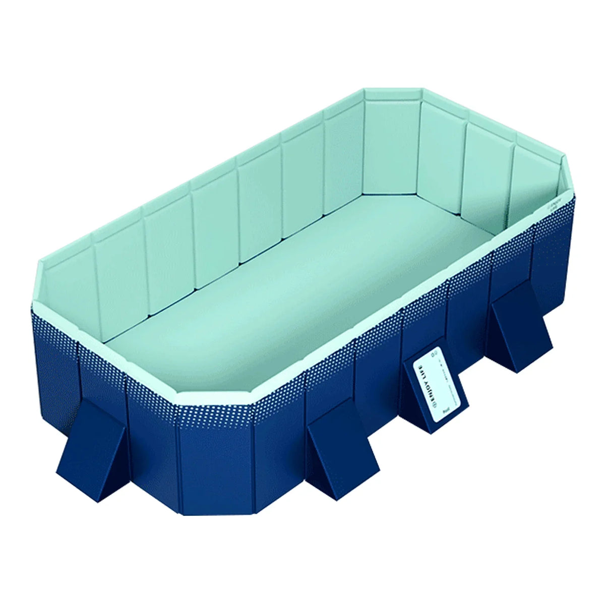2026 Newmwptoo Foldable Swimming Pool, Installation-free Portable Kids Swimming Pool, Collapsible Inflatable-Free Large Pool, for Adult Puppy Garden Patio