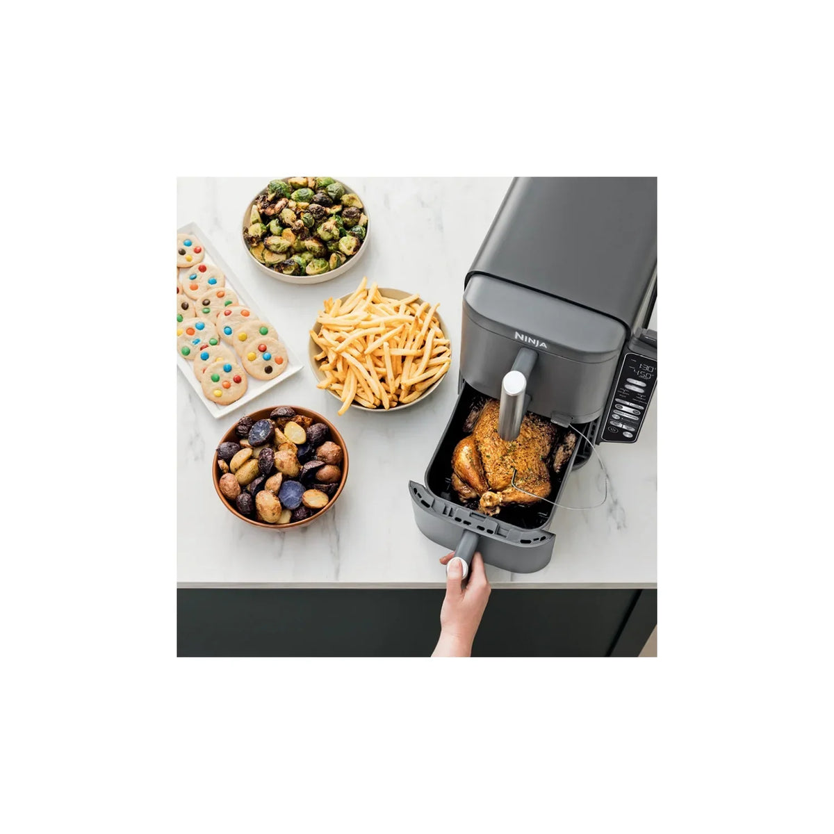 2026 NewNinja DoubleStack XL Smart 2-Basket Air Fryer