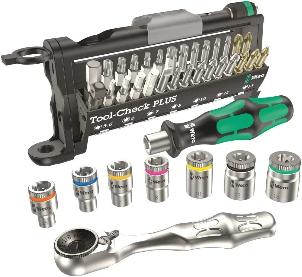 2026 NewWera Tools Tool-Check Plus Tool Set With Bitholding Screwdriver, 39 Pieces