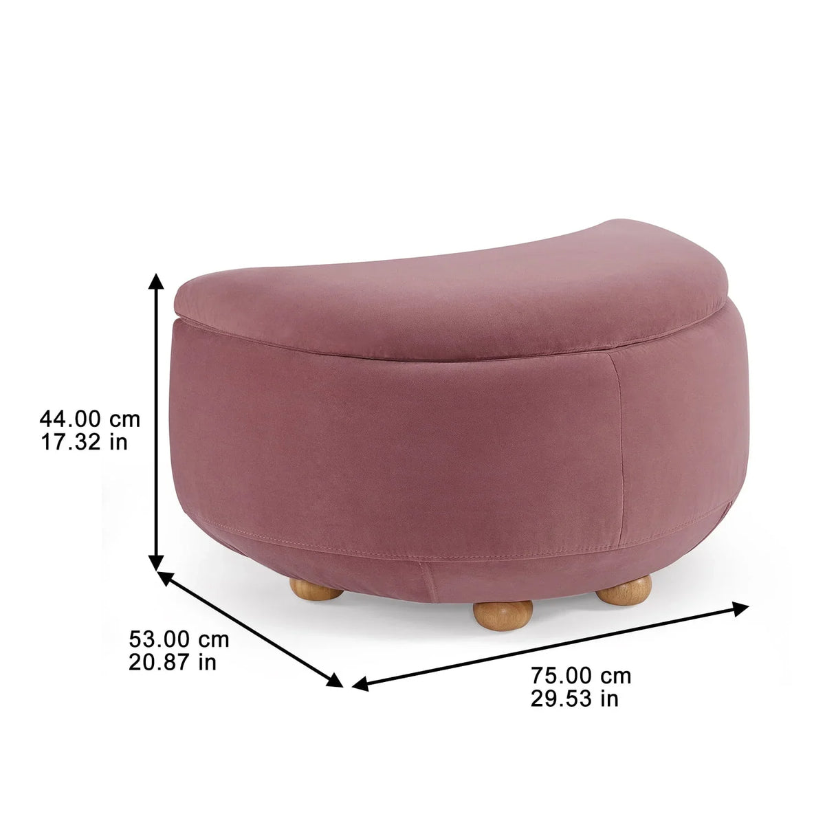 2026 NewBetter Homes & Gardens Juliet Modern Boucle Chaise & Storage Ottoman, Pearl