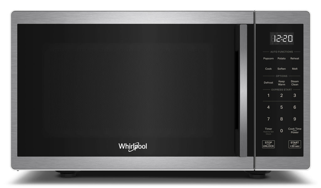2026 NewWhirlpool 0.9 cu. ft. Stainless Steel Countertop Microwave With Steam Clean - 900 Watt