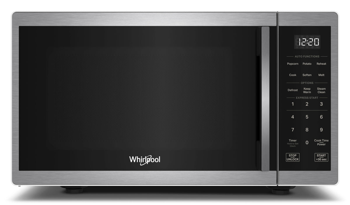 2026 NewWhirlpool 0.9 cu. ft. Stainless Steel Countertop Microwave With Steam Clean - 900 Watt