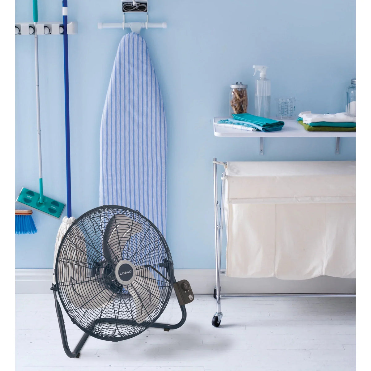 2026 NewLasko Max Performance 20" High Velocity Floor Fan, Wall Mount Option, Gray, H20610