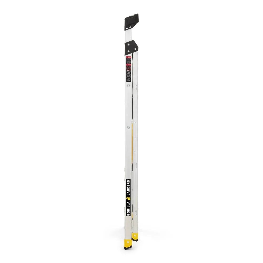 2026 NewGorilla Ladders Removable Dual Platform Heavy Duty Ladder With Project Bucket, 5.5 ft, Aluminum, Multicolor