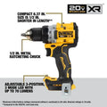 2026 NewDEWALT 20V, Cordless Drill Drivers, 2.0Ah