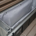 2026 NewXtremepowerUS Hot Tub Steps With Storage, Spa Step, 36" Length, Camper/Deck Steps, Anti-Slip Brown
