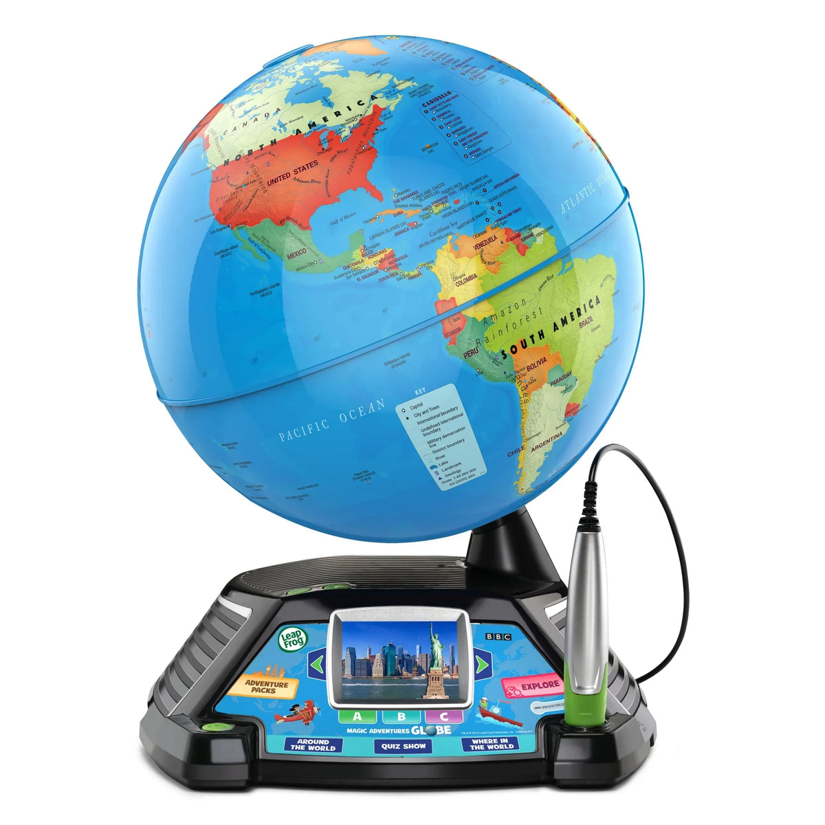 2026 NewLeapFrog Magic Adventures Globe with Accessories, Baby and Toddler Toys