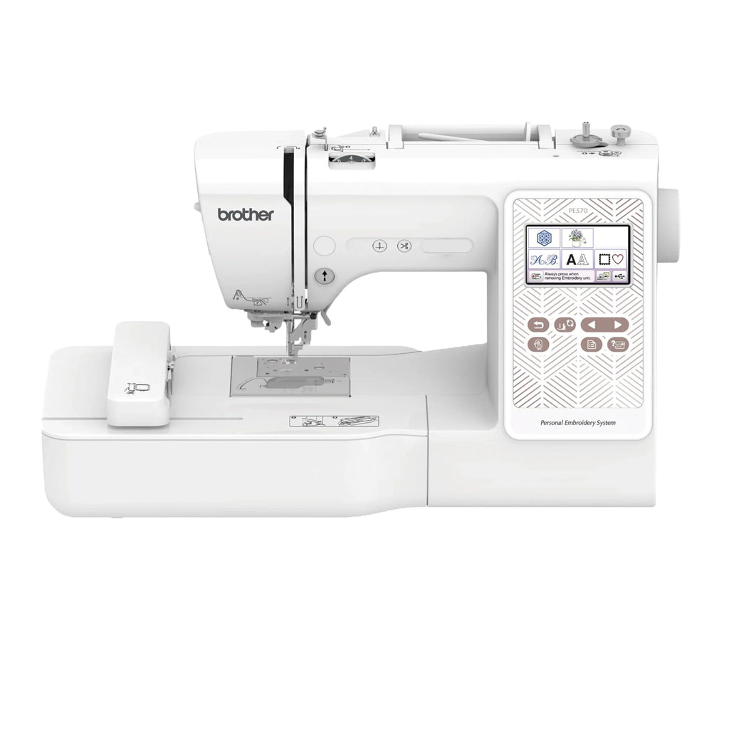 2026 NewBrother PE570 Embroidery Machine with 135 Built-in Designs, Wireless Connectivity, and Artspira App Integration