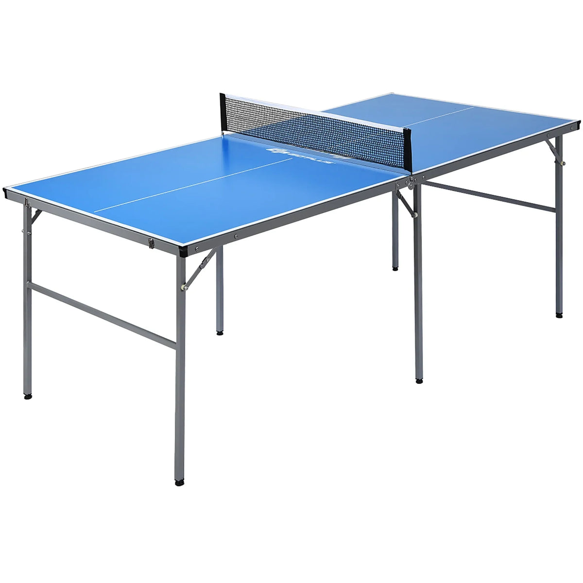 2026 NewGoplus 6" x3" Portable Tennis Ping Pong Folding Table w/Accessories Indoor Outdoor Game