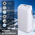 2026 NewSereneLife SLPAC12 - Portable Air Conditioner - Compact Home AC Cooling Unit with Built-in Dehumidifier & Fan Modes, Includes Window Mount Kit (12,000 BTU)