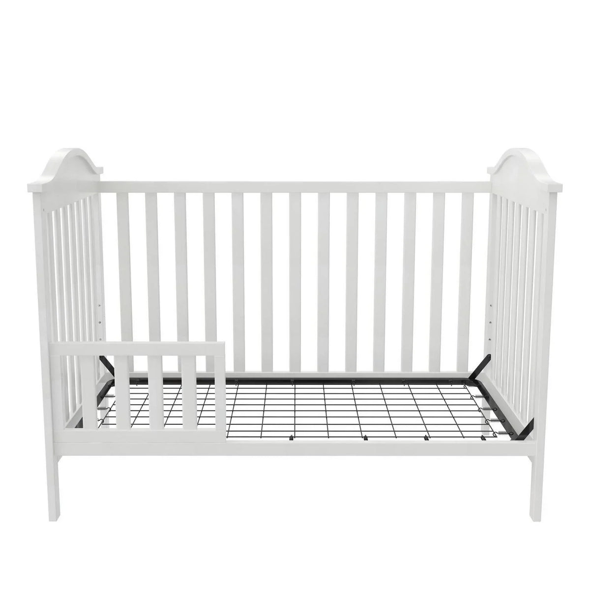 2026 NewBaby Relax Adele 3-in-1 Convertible Crib. White