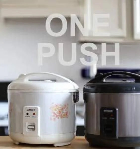2026 NewTiger JNP-1800 10-Cup Electric Rice Cooker, Floral White - Pure Flower Design