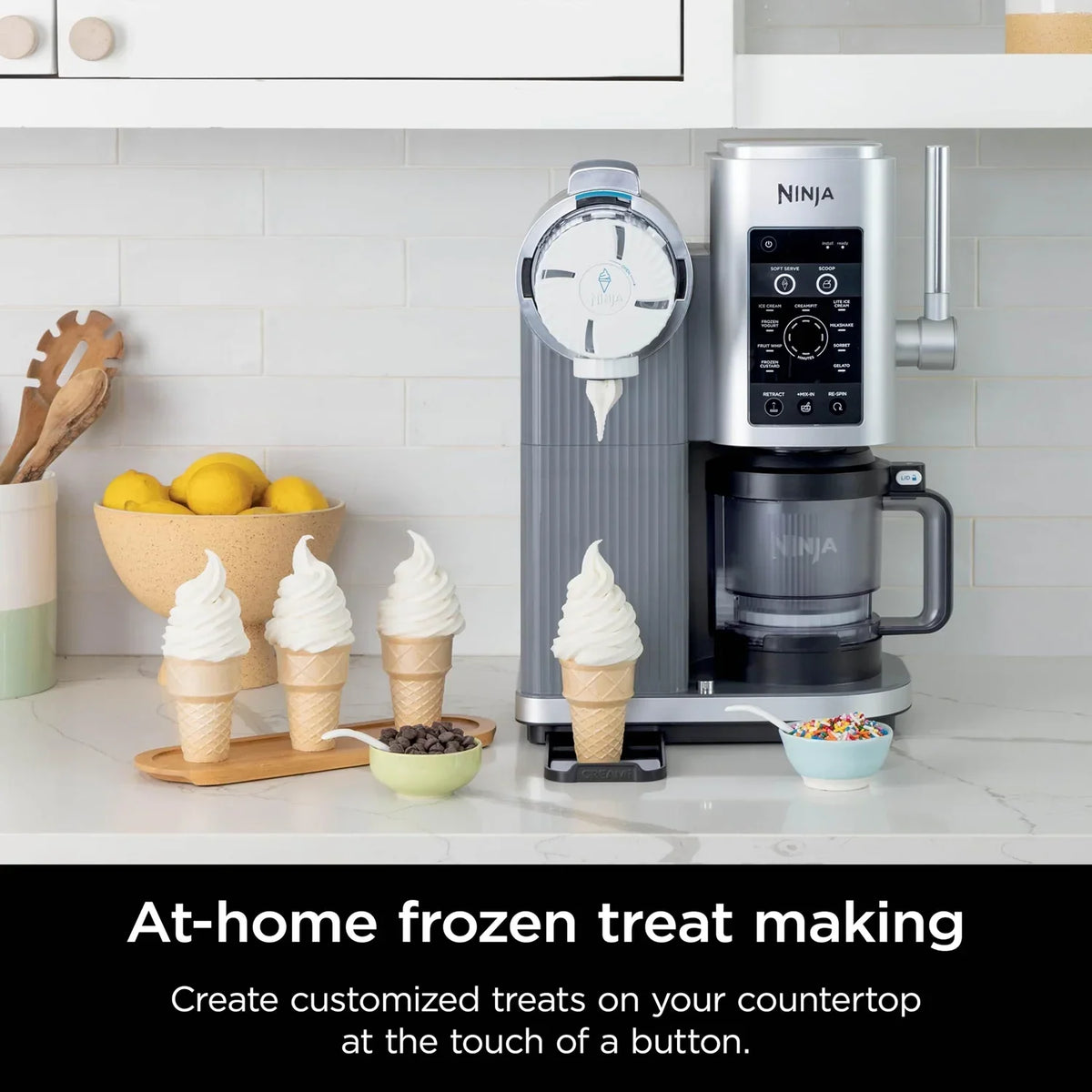 2026 NewRestored Ninja CREAMi Swirl 13-in-1 Soft Serve Ice Cream Machine - Factory (Refurbished)