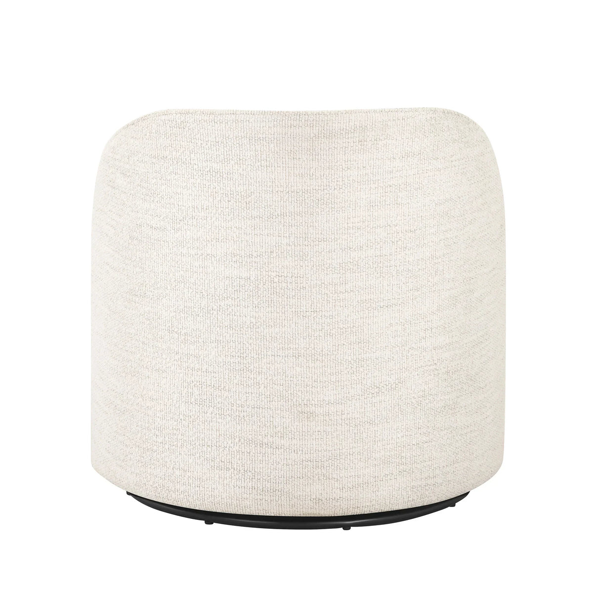 2026 NewBetter Homes & Gardens Juliet Modern Arch Swivel Accent Chair, Cream Boucle