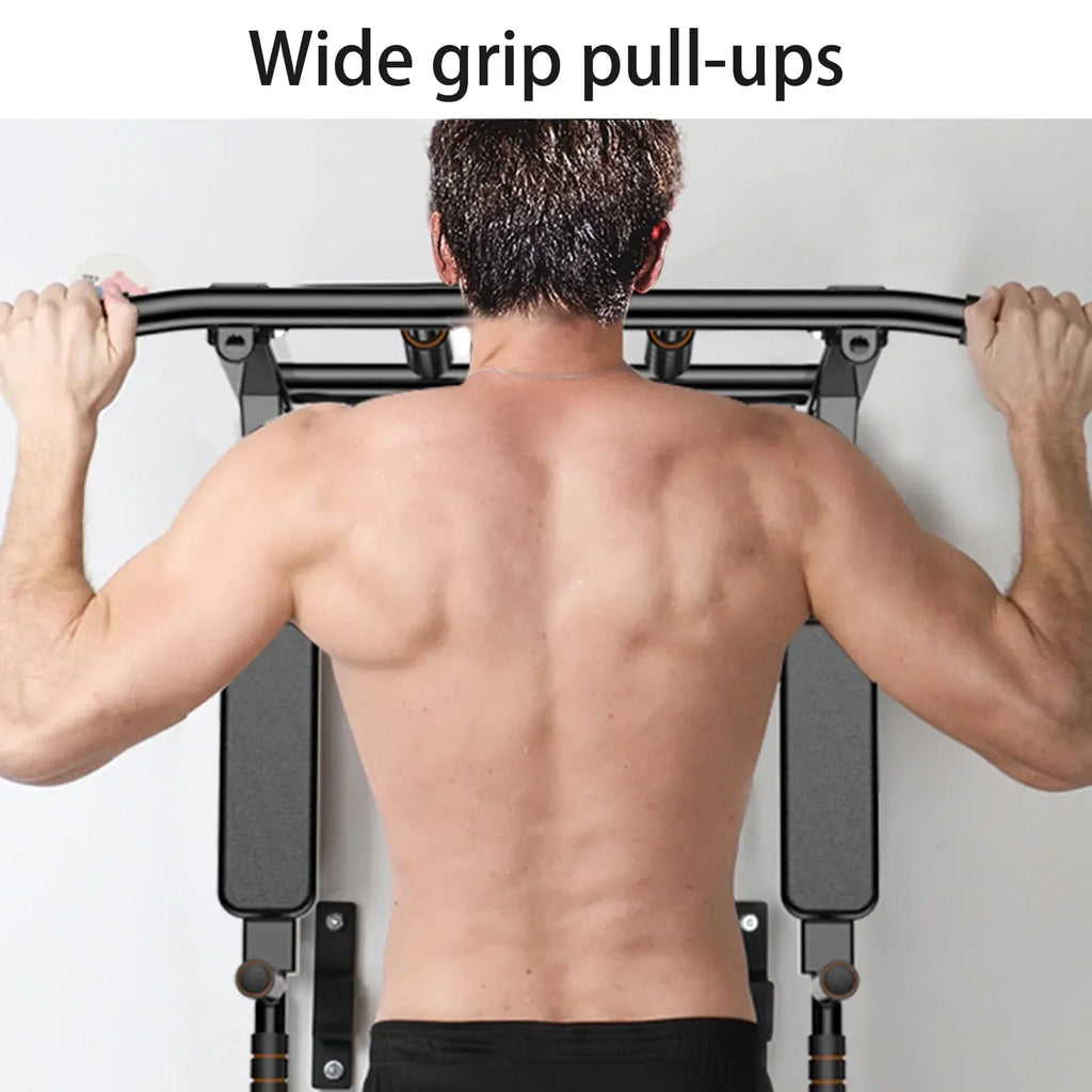 2026 NewDual-Use Wall-Mounted Pull-up Bar for Home Gym Strength Training Equipment Chin Up Steel Bar
