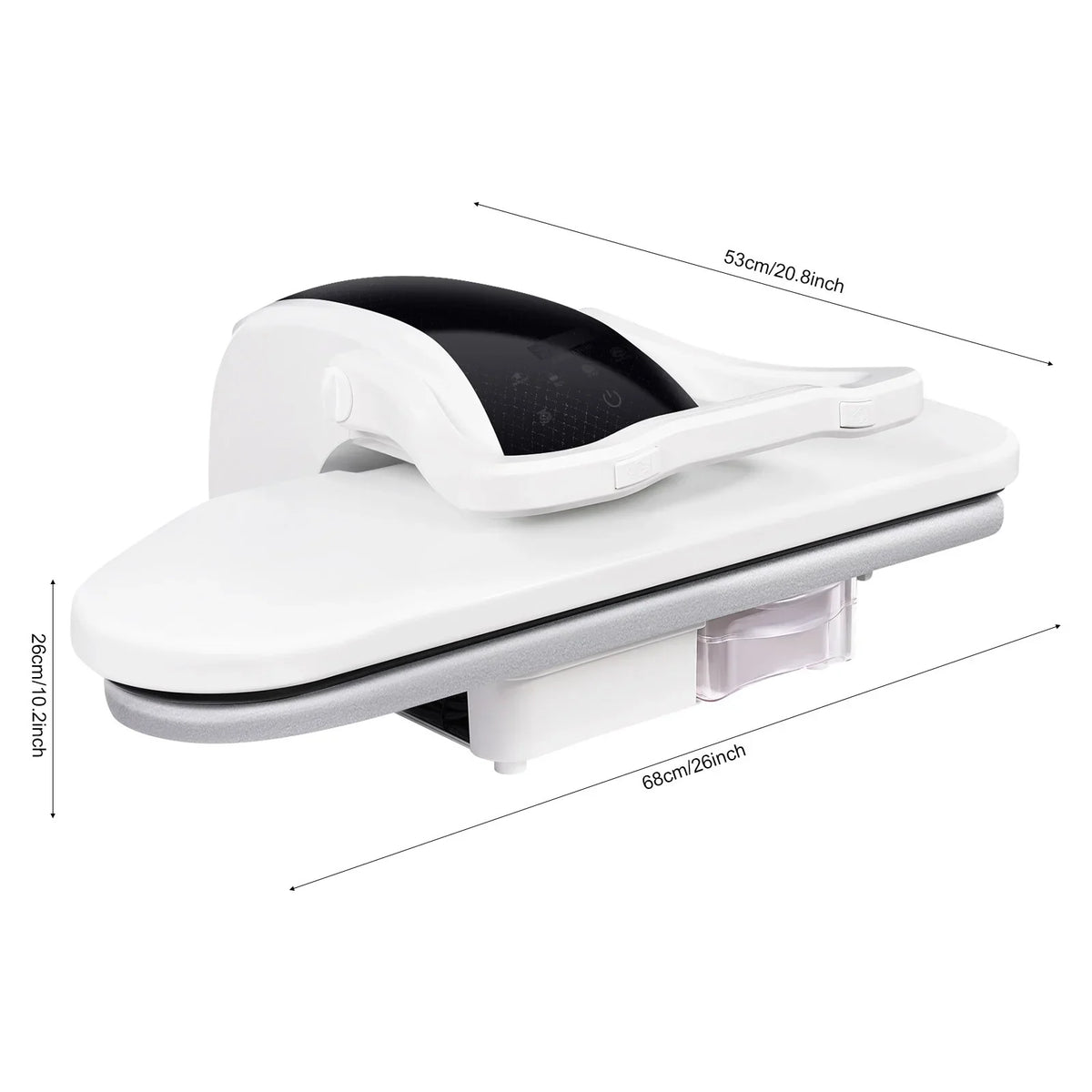 2026 New1600W Intelligent Steam Fabric Press - Touch Screen Steam Iron with 5 Modes - Model 8810D for Quick & Efficient Wrinkle Removal