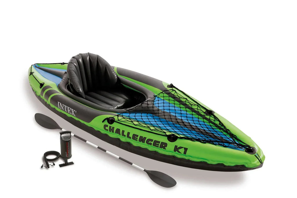 2026 NewIntex 2-Person Inflatable Kayak with Oars, Pump & 1-Person Inflatable Kayak