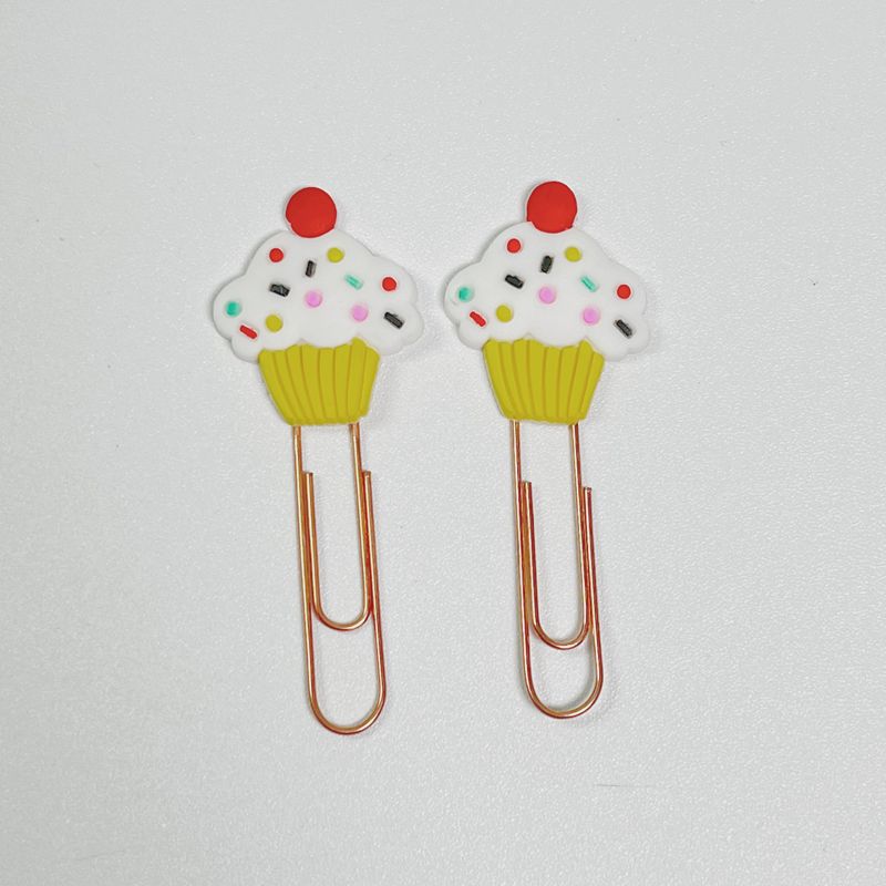 10pcs Cute Design Paperclip Bookmarks